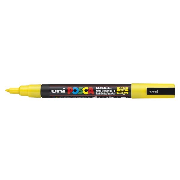 POSCA PC3M JAUNE / YELLOW
