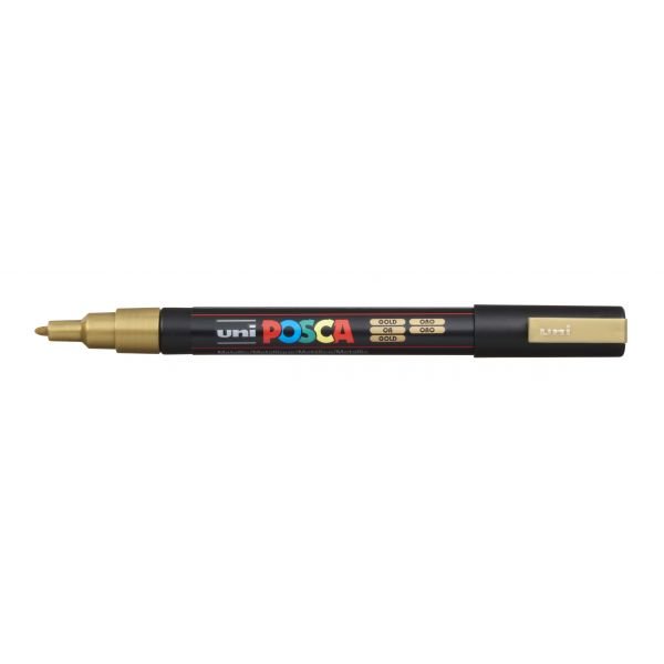 POSCA PC3M OR / GOLD