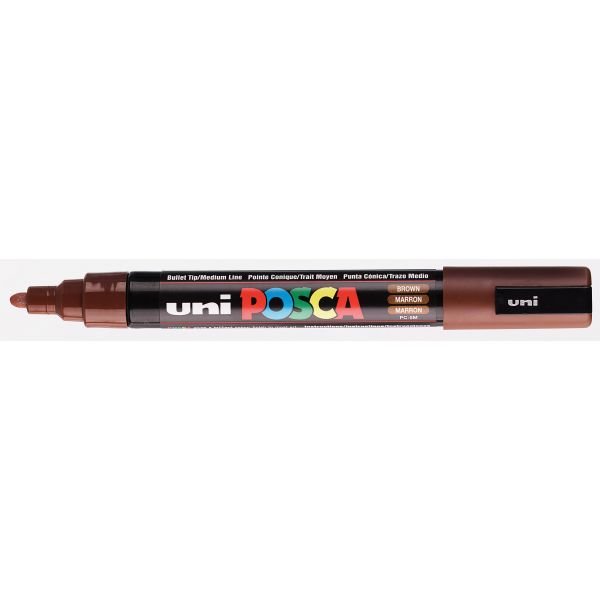 POSCA PC5M MARRON / BROWN