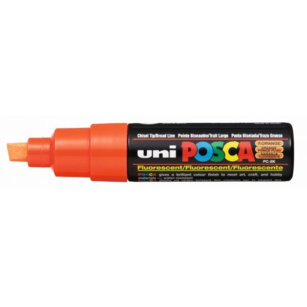 POSCA PC8K ORANGE FLUO