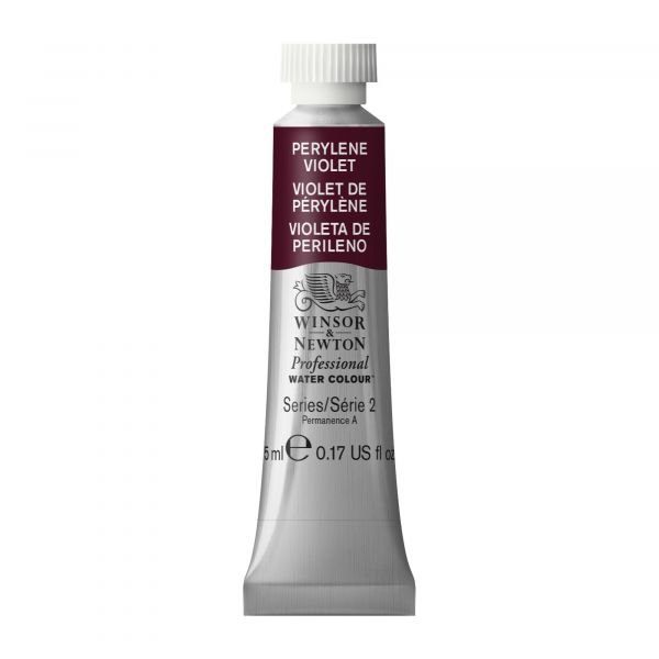 Tube d’aquarelle 5mL extra-fine Winsor & Newton Pro – Violet de pérylène 470 Série 2