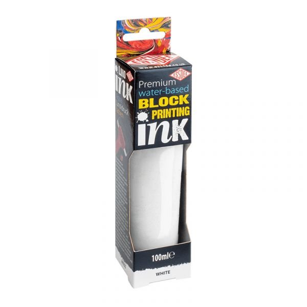 Encre linogravure extra-fine 100mL Blanc