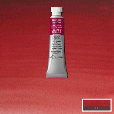 Tube d’aquarelle 5mL extra-fine Winsor & Newton Pro – Marron de Pérylène 507 Série 3