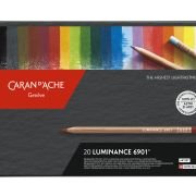 Boîte de 20 crayons de couleur Luminance Caran d’Ache