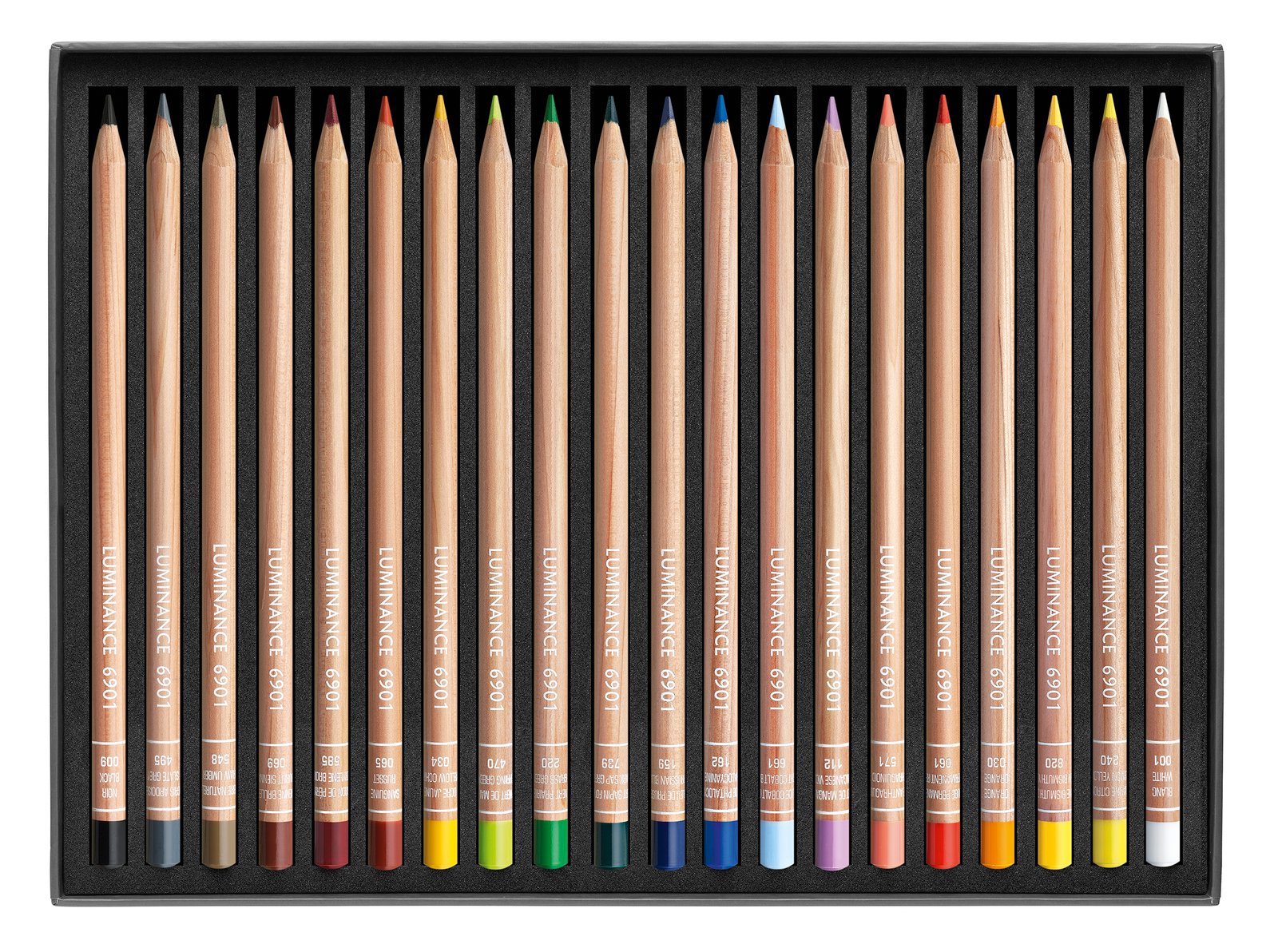 Boîte de 20 crayons de couleur Luminance Caran d’Ache