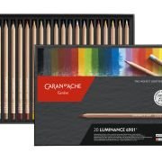Boîte de 20 crayons de couleur Luminance Caran d’Ache
