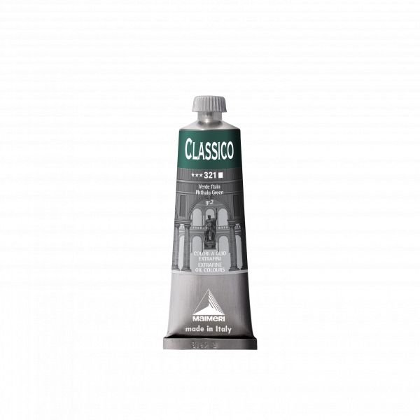 Tube de peinture à l’huile 60mL Classico extra-fine – Vert phtalo