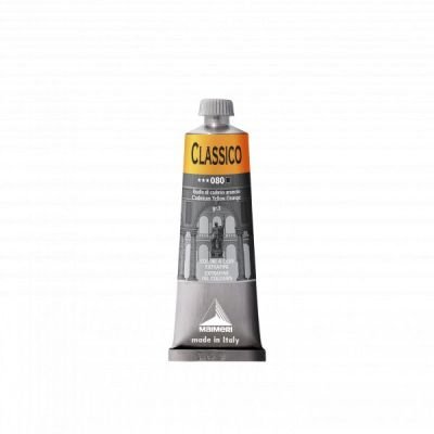 Tube de peinture à l’huile 60mL Classico extra-fine – Jaune de cadmium orange