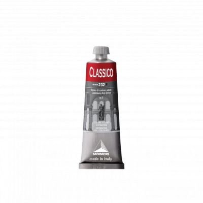 Tube de peinture à l’huile 60mL Classico extra-fine – Rouge de cadmium foncé