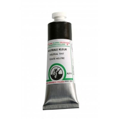 Tube de peinture à l’huile 18mL Old Holland extra-fine – Teinte neutre (Neutral tint) 211