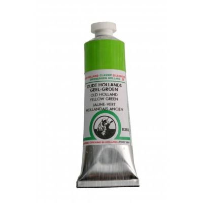 Tube de peinture à l’huile 18mL Old Holland extra-fine – Vert jaune (Yellow green) 283