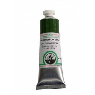 Tube de peinture à l’huile 18mL Old Holland extra-fine – Laque vert de vessie extra (SAP green lake extra) 292
