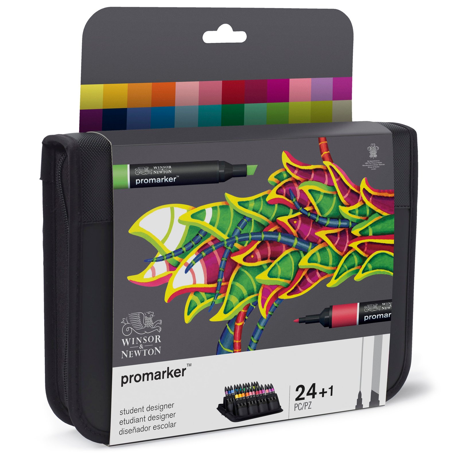 Assortiment de 24 feutres Promarker – Trousse Etudiant Designer
