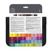 Assortiment de 24 feutres Promarker – Trousse Etudiant Designer