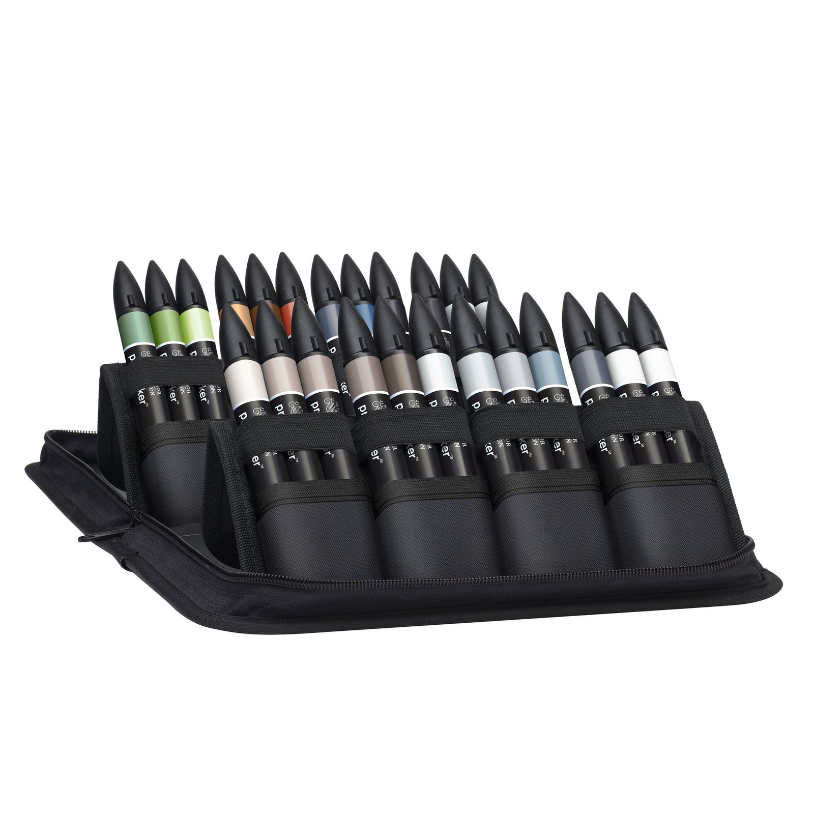 Assortiment de 24 feutres Promarker – Trousse Architecture