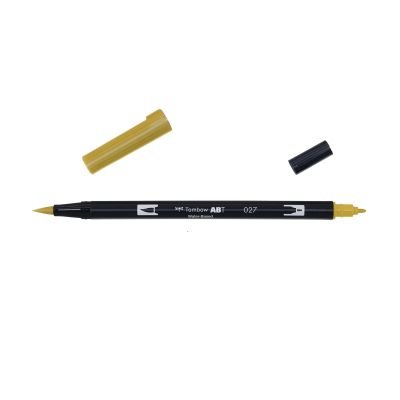 Feutre Tombow ABT Dual brush pen – Ocre sombre 027