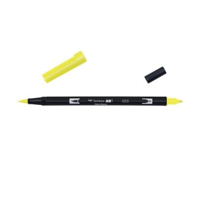 Feutre Tombow ABT Dual brush pen – Jaune process 055