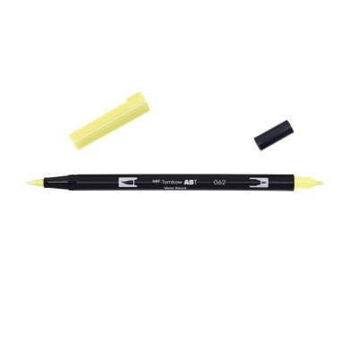 Feutre Tombow ABT Dual brush pen – Jaune pâle 062