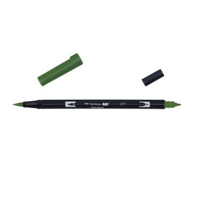 Feutre Tombow ABT Dual brush pen – Jade foncé 177