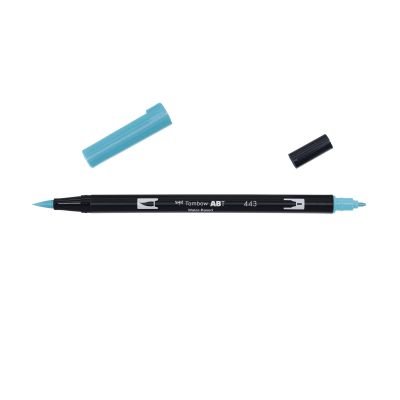 Feutre Tombow ABT Dual brush pen – Turquoise 443