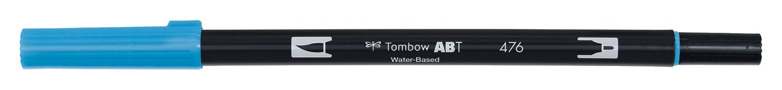 Feutre Tombow ABT Dual brush pen – Cyan 476