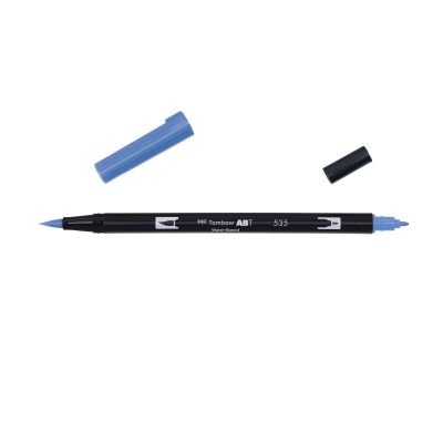 Feutre Tombow ABT Dual brush pen – Bleu cobalt 535