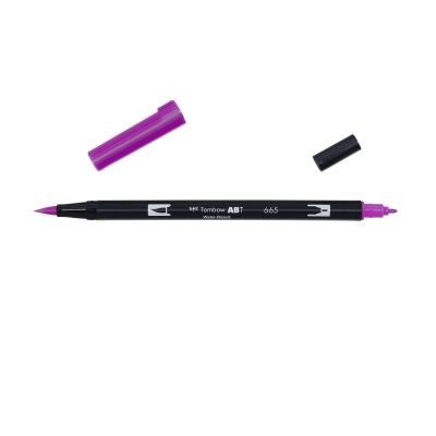 Feutre Tombow ABT Dual brush pen – Violet 665