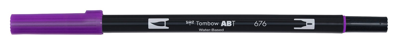 Feutre Tombow ABT Dual brush pen – Violet royal 676