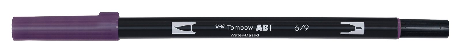 Feutre Tombow ABT Dual brush pen – Prune noire 679
