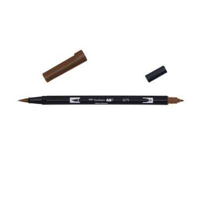 Feutre Tombow ABT Dual brush pen – Marron 879
