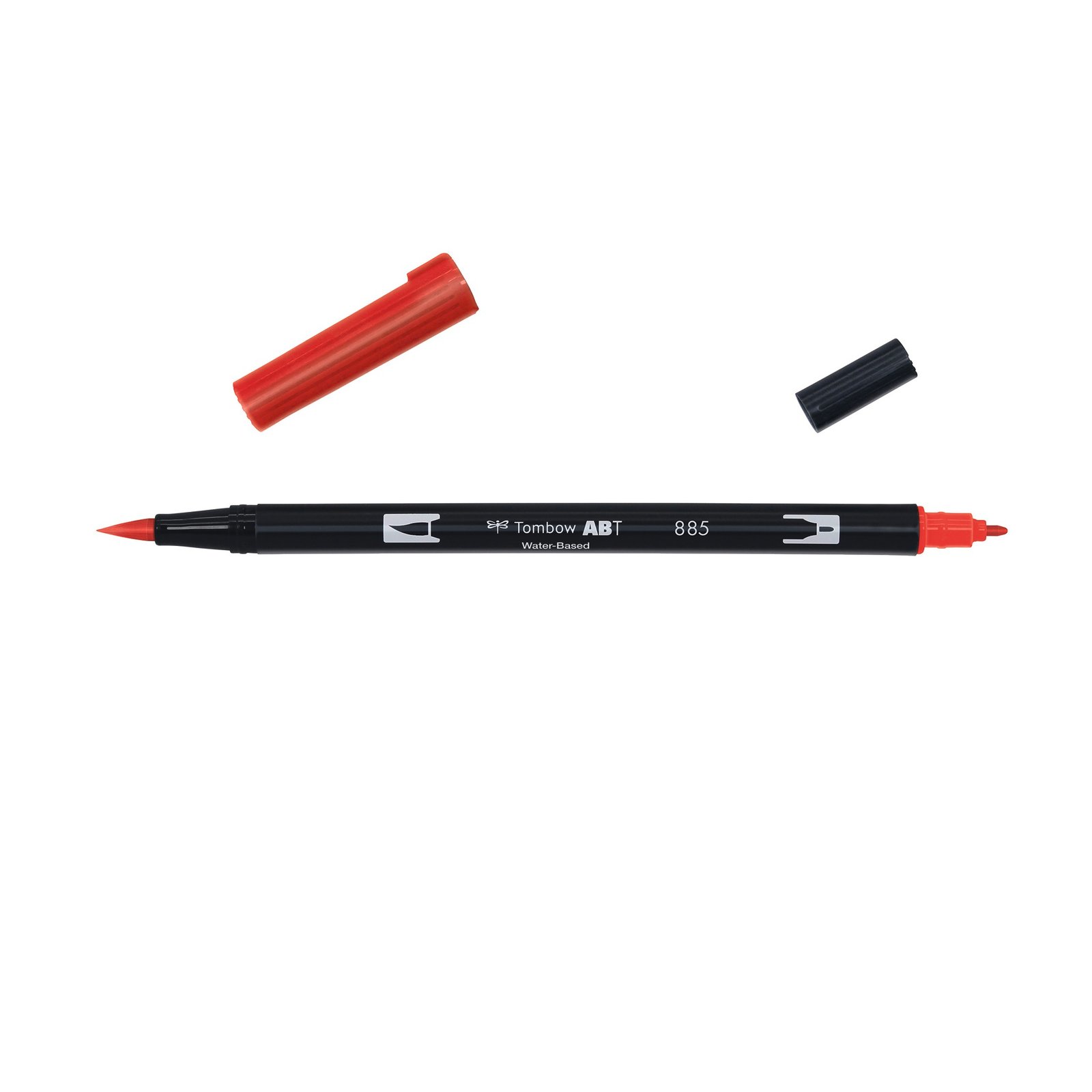 Feutre Tombow ABT Dual brush pen – Rouge chaud 885