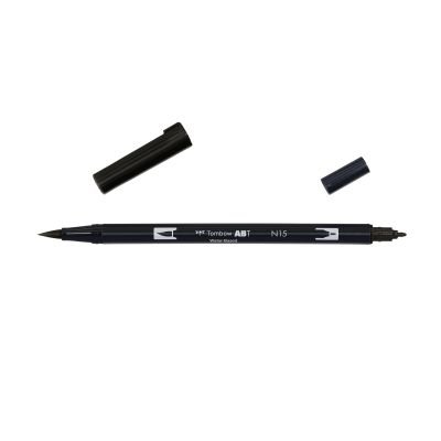 Feutre Tombow ABT Dual brush pen – Noir N15