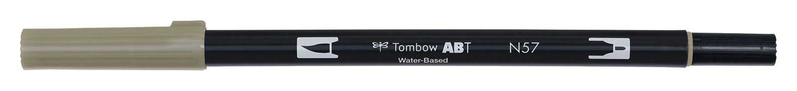 Feutre Tombow ABT Dual brush pen – Gris chaud 5 N57