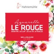 BLOC AQUARELLE LE ROUGE 30X40