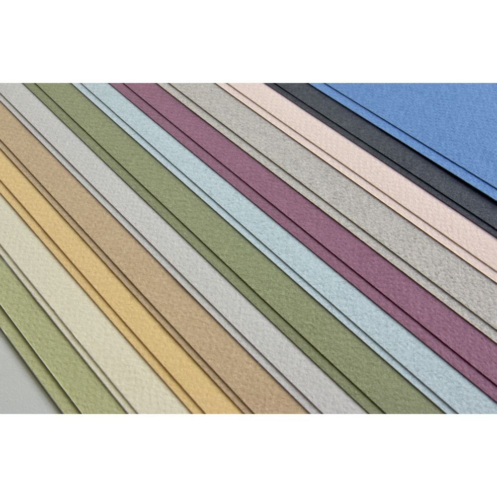 Feuille de papier Tiziano 160g bleu danube 19 format 50x65cm (retrait en boutique seulement)