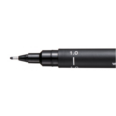 Feutre Uni-Pin noir 1,0mm