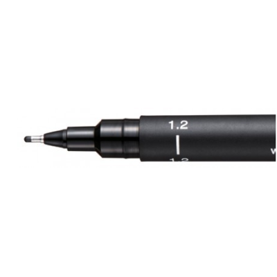 Feutre Uni-Pin noir 1,2mm
