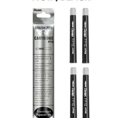 Pentel Pocket Brush Pen FP10 – Recharges