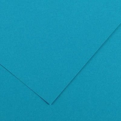 Feuille de papier Vivaldi 240g bleu primaire 21 format 50x65cm (retrait en boutique seulement)