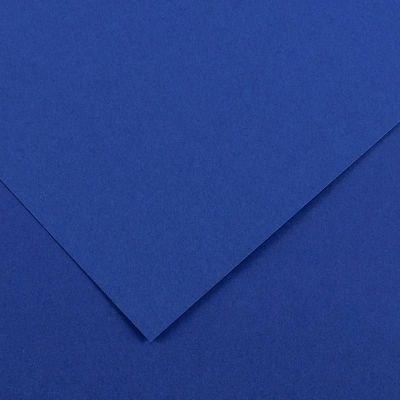 Feuille de papier Vivaldi 240g bleu roi 23 format 50x65cm (retrait en boutique seulement)