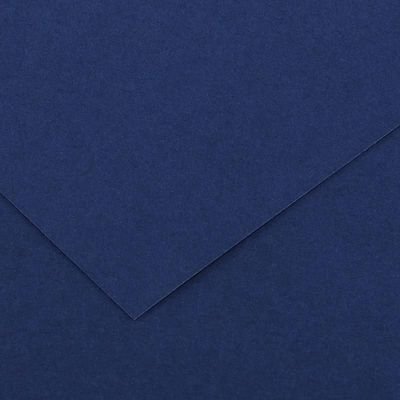 Feuille de papier Vivaldi 240g outremer 24 format 50x65cm (retrait en boutique seulement)