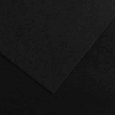 Feuille de papier Canson Vivaldi 120g Noir 38 format 50x65cm (retrait en boutique seulement)
