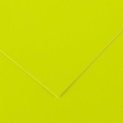Feuille de papier Vivaldi 250g jaune fluo 41 format 50x65cm (retrait en boutique seulement)