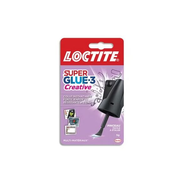 Super glue avec pinceau 5g