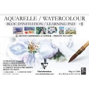 BLOC PREDESSINE A4 AQUARELLE N 1