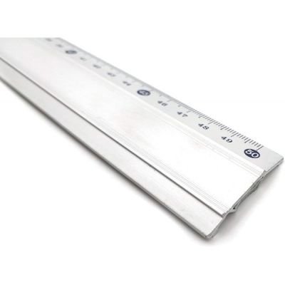 Règle métal graduée Graphoplex 50cm