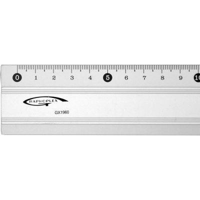 Règle métal graduée Graphoplex 60cm