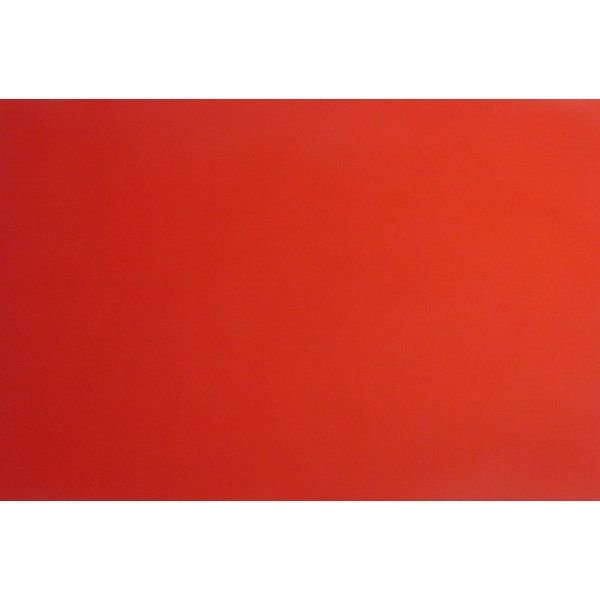 Feuille de calque de couleur format 46x65cm 100g Vermillon (retrait en boutique seulement)