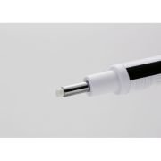Stylo gomme mono zero pointe ronde étui blanc / bleu / noir