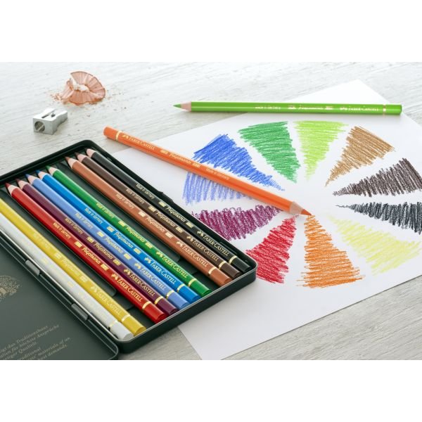 Boîte de 12 crayons de couleur Polychromos